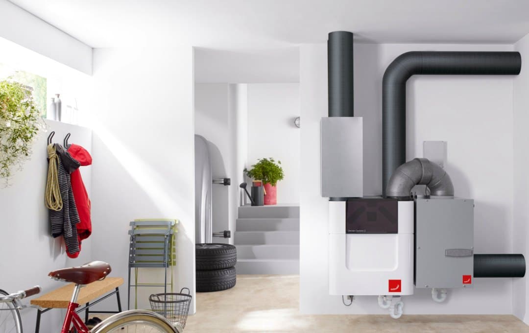 Zehnder ComfoAir Q with ComfoFond-L Q ground heat exchanger in a home